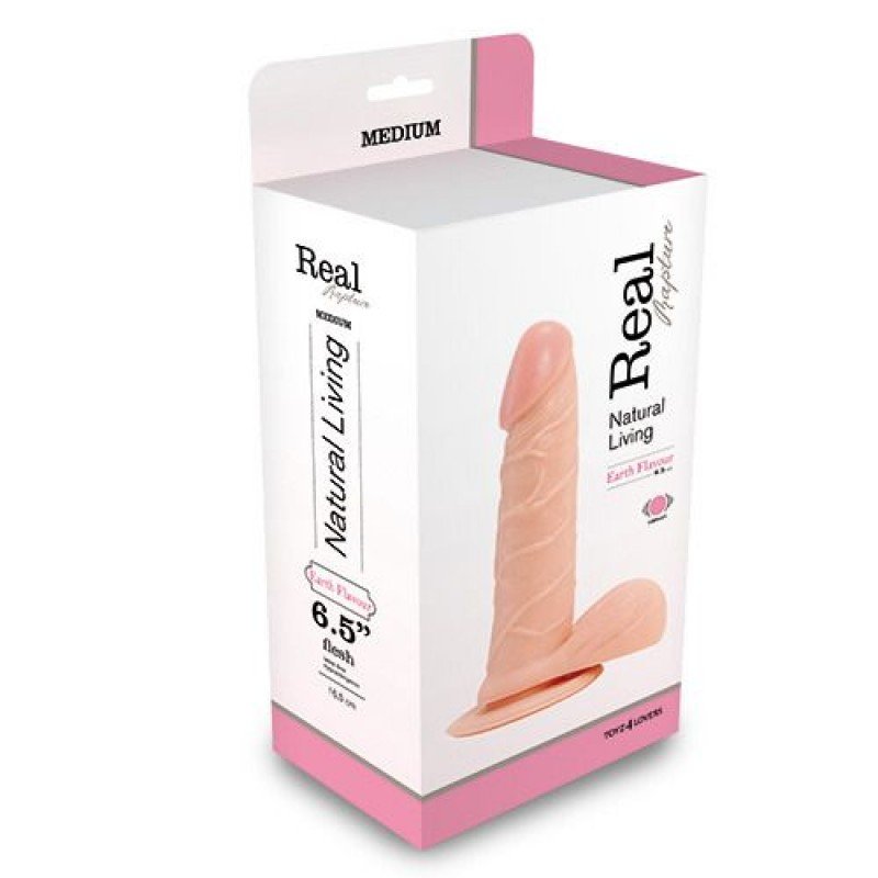VIBRADOR REALÍSTICO REAL RAPTURE EARTH FLAVOUR 6.5'' BRANCO - Image 3
