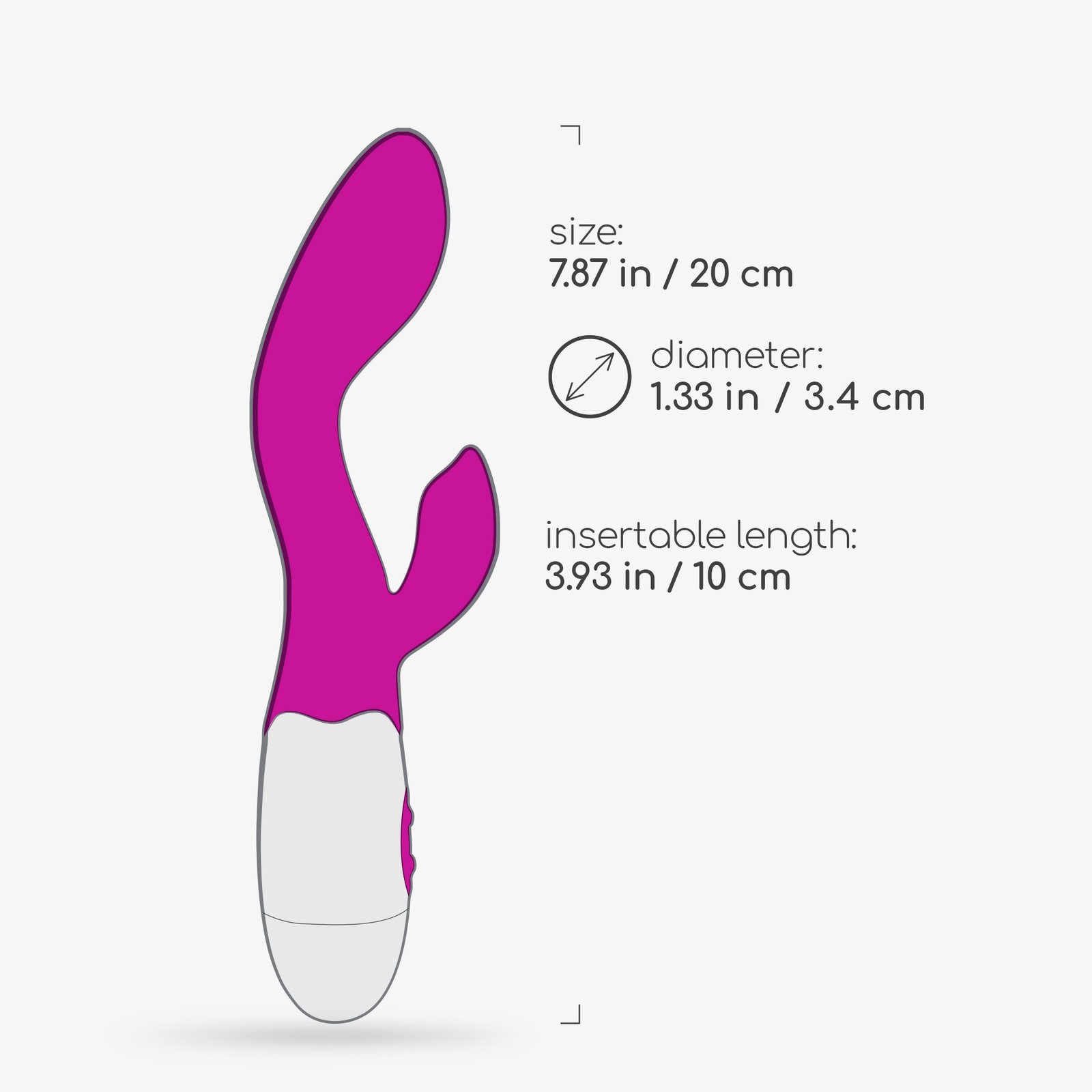 VIBRADOR COM ESTIMULADOR DE CLITÓRIS CHERIE E LUBRIFICANTE À BASE DE ÁGUA INCLUÍDO CRUSHIOUS 8 VIBRADOR COM ESTIMULADOR DE CLITÓRIS CHERIE E LUBRIFICANTE À BASE DE ÁGUA INCLUÍDO CRUSHIOUS - Image 8