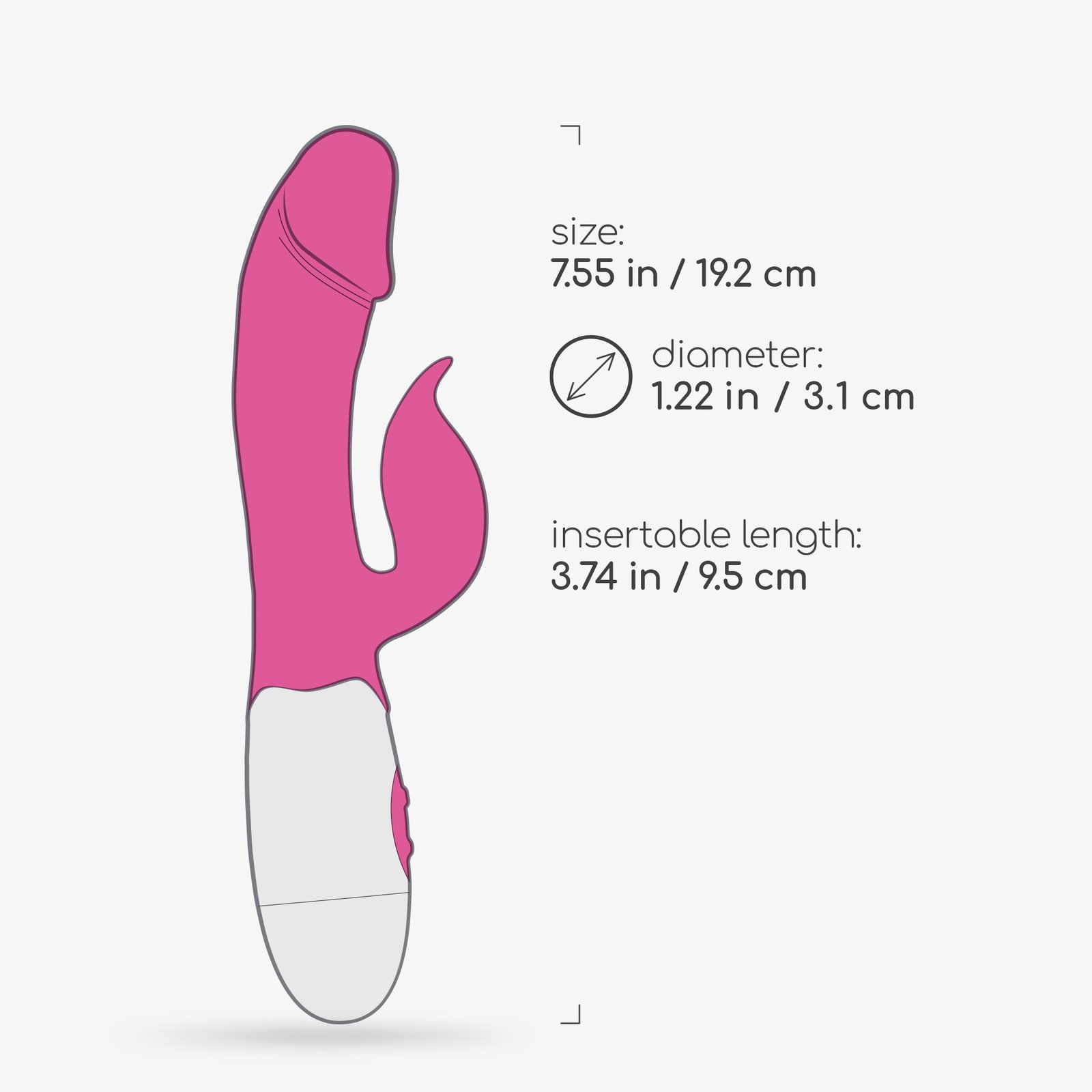 VIBRADOR COM ESTIMULADOR DE CLITÓRIS MOCHI ROSA E LUBRIFICANTE À BASE DE ÁGUA INCLUÍDO CRUSHIOUS 6 VIBRADOR COM ESTIMULADOR DE CLITÓRIS MOCHI ROSA E LUBRIFICANTE À BASE DE ÁGUA INCLUÍDO CRUSHIOUS - Image 6