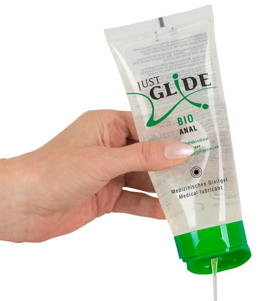LUBRIFICANTE JUST GLIDE BIO ANAL 200ML 3 LUBRIFICANTE JUST GLIDE BIO ANAL 200ML - Image 3