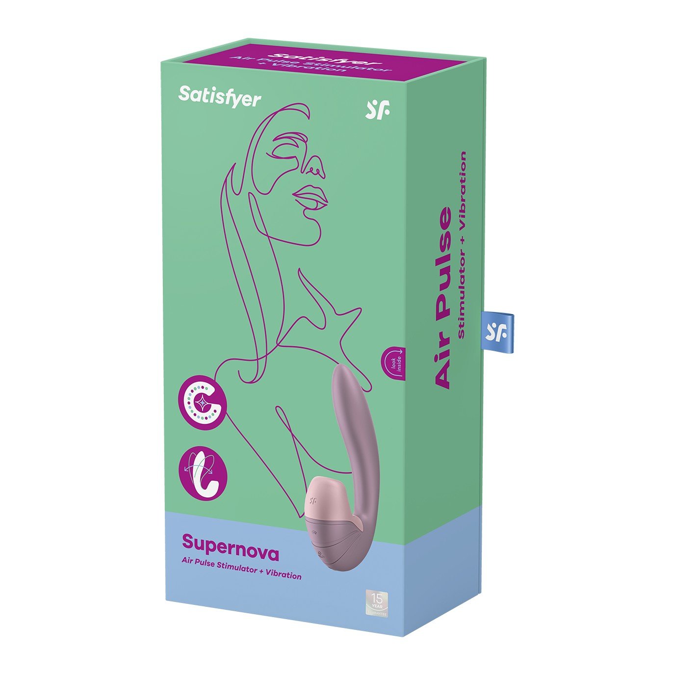 VIBRADOR SUPERNOVA SATISFYER ROSA - Image 9