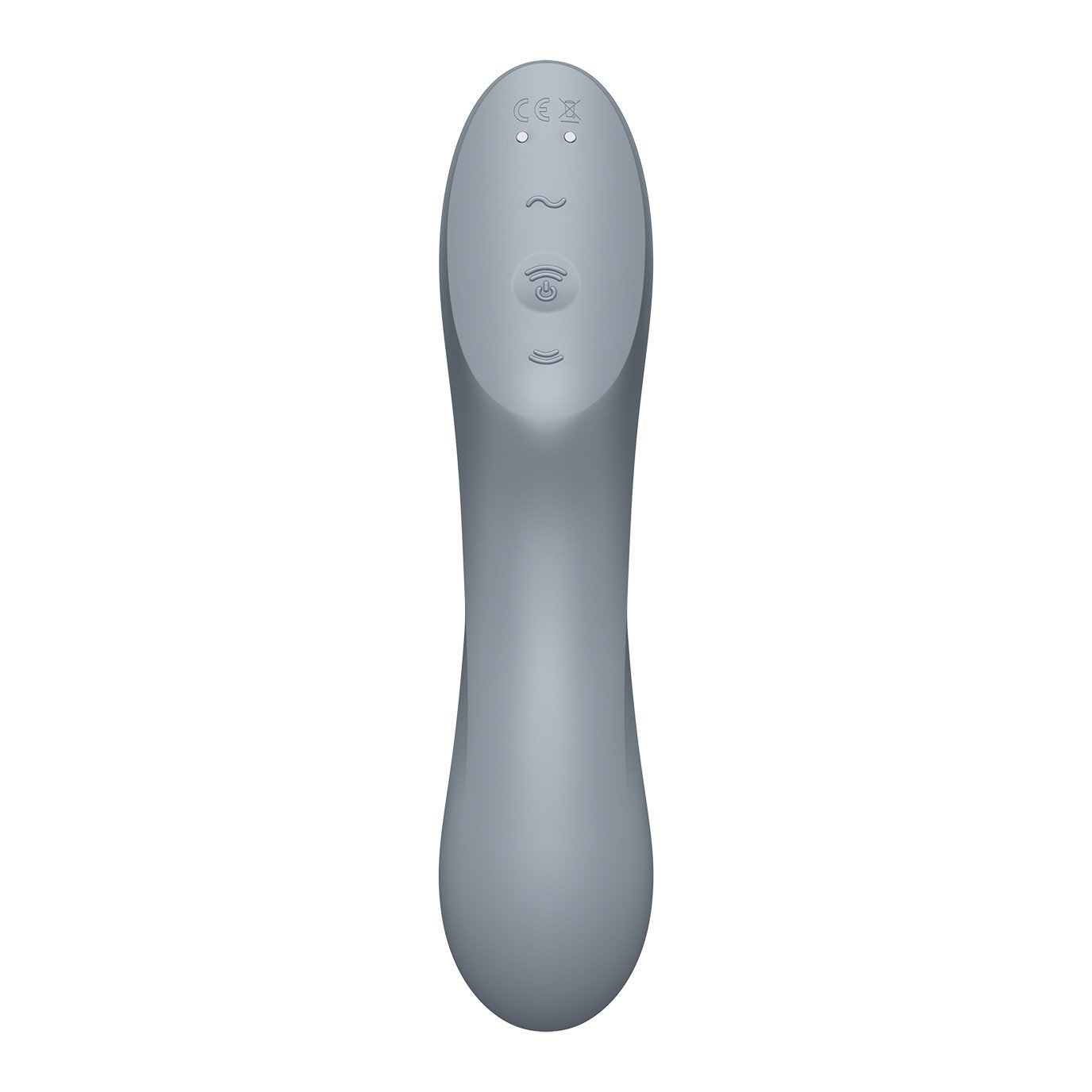 VIBRADOR CURVY TRINITY 3 SATISFYER CINZA 5 VIBRADOR CURVY TRINITY 3 SATISFYER CINZA - Image 5