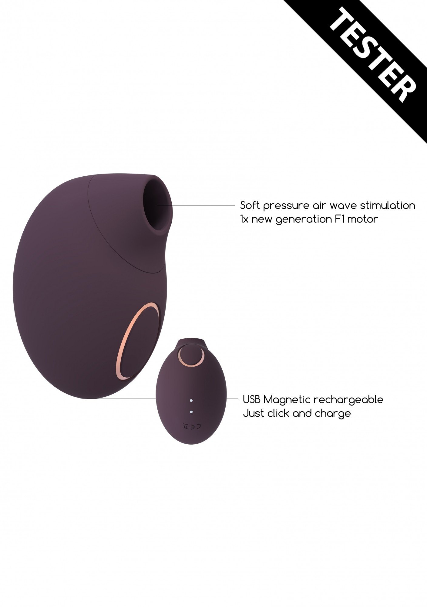 TESTER ESTIMULADOR SEDUCTIVE ROXO IRRESISTIBLE