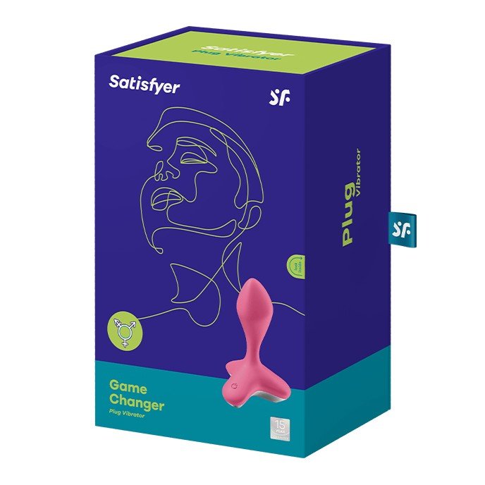 VIBRADOR ANAL GAME CHANGER SATISFYER ROSA 12 VIBRADOR ANAL GAME CHANGER SATISFYER ROSA - Image 12