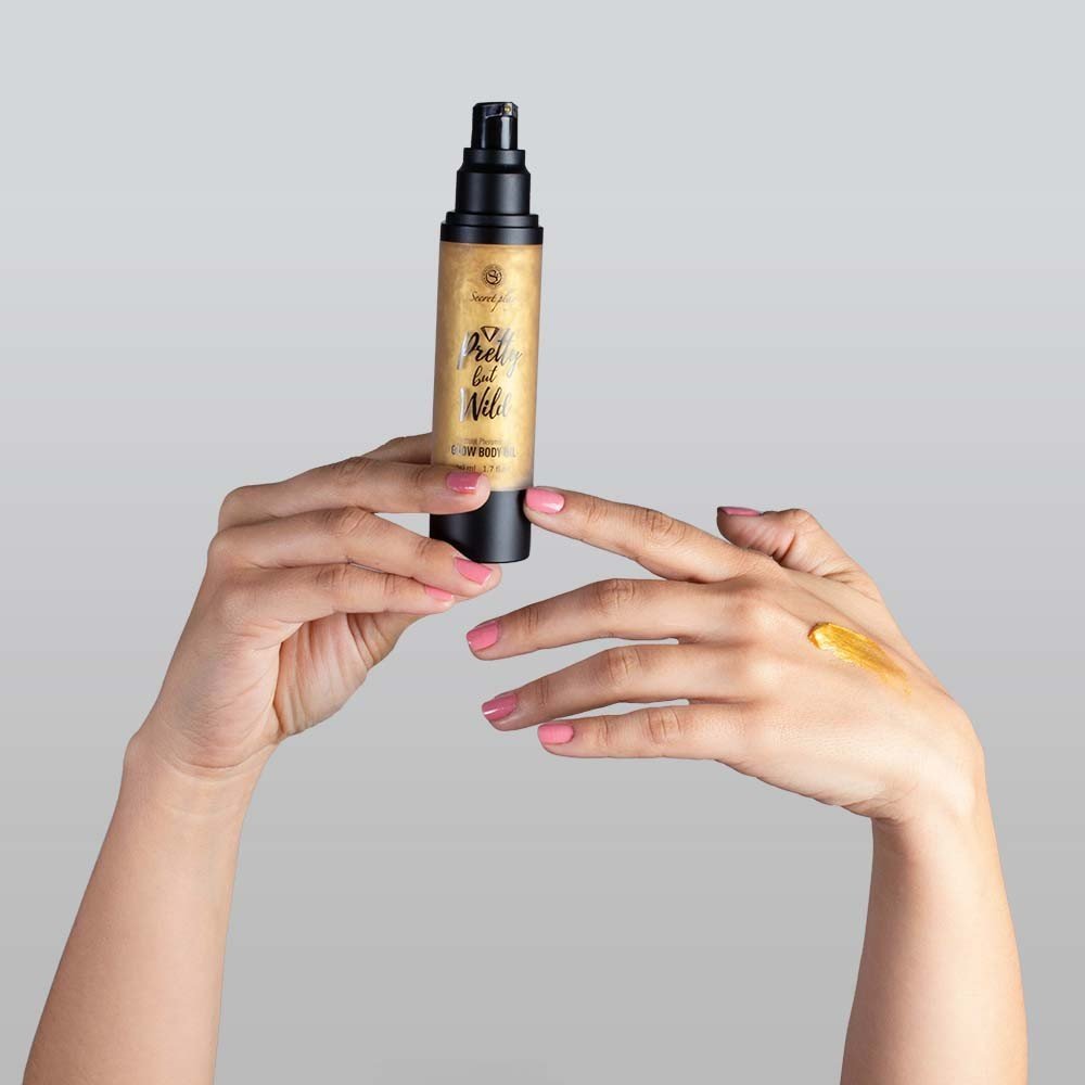 ÓLEO CORPORAL BRILHANTE GLOW BODY OIL PRETTY BUT WILD SECRET PLAY 50ML 7 ÓLEO CORPORAL BRILHANTE GLOW BODY OIL PRETTY BUT WILD SECRET PLAY 50ML - Image 7