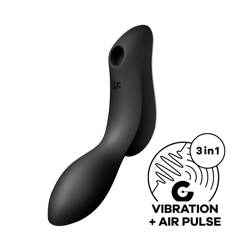 VIBRADOR CURVY TRINITY 2 SATISFYER PRETO 6 VIBRADOR CURVY TRINITY 2 SATISFYER PRETO - Image 6