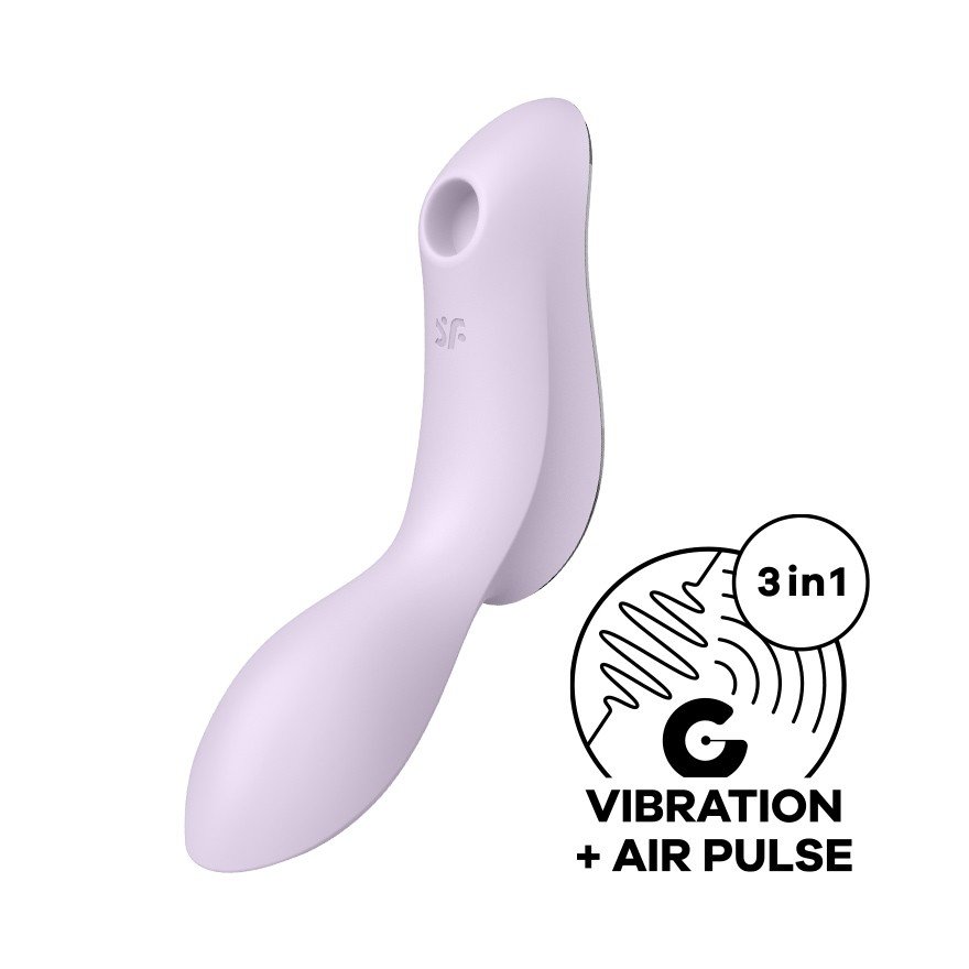 VIBRADOR CURVY TRINITY 2 SATISFYER VIOLETA 6 VIBRADOR CURVY TRINITY 2 SATISFYER VIOLETA - Image 6