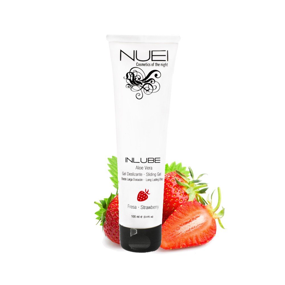 LUBRIFICANTE À BASE DE ÁGUA MORANGO INLUBE NUEI 100ML - Image 3