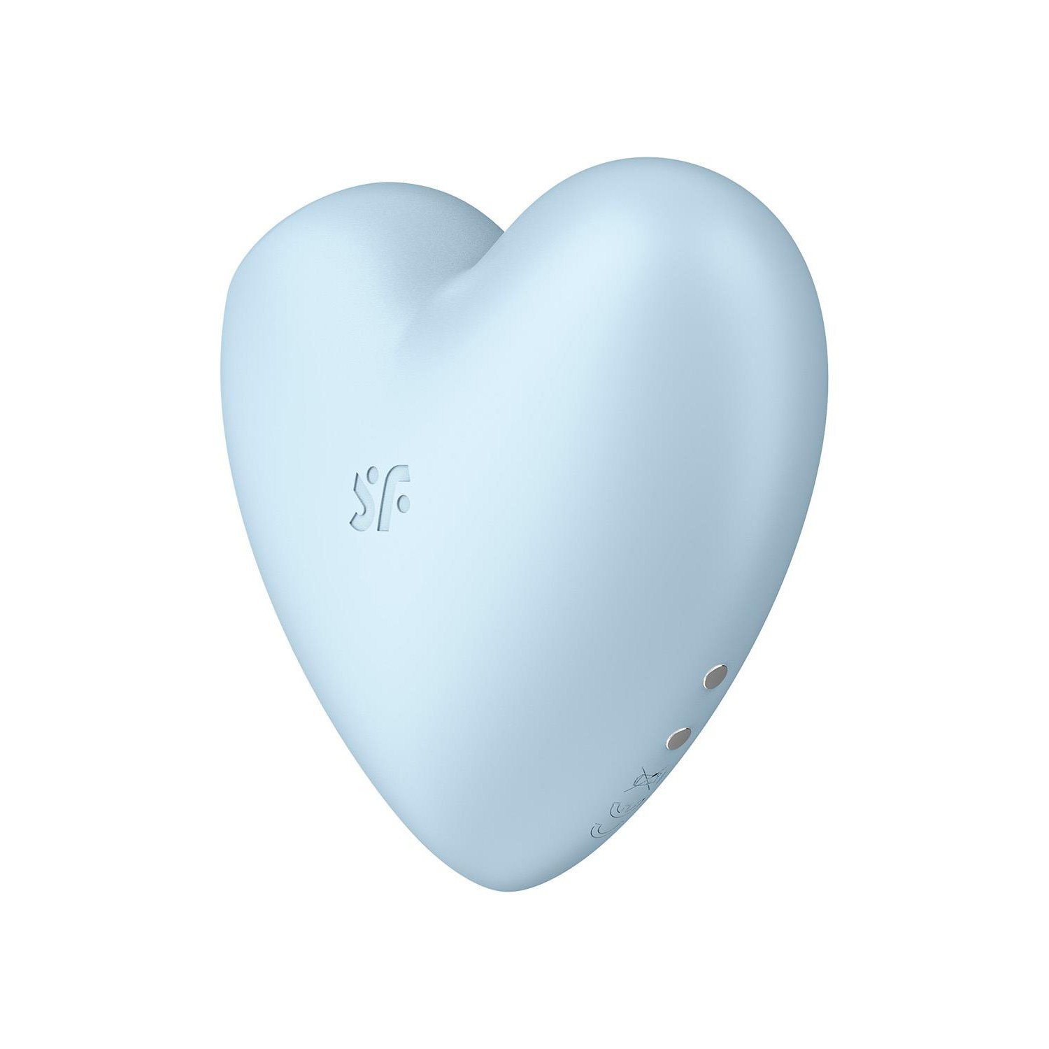 VIBRADOR CUTIE HEART SATISFYER AZUL 5 VIBRADOR CUTIE HEART SATISFYER AZUL - Image 5