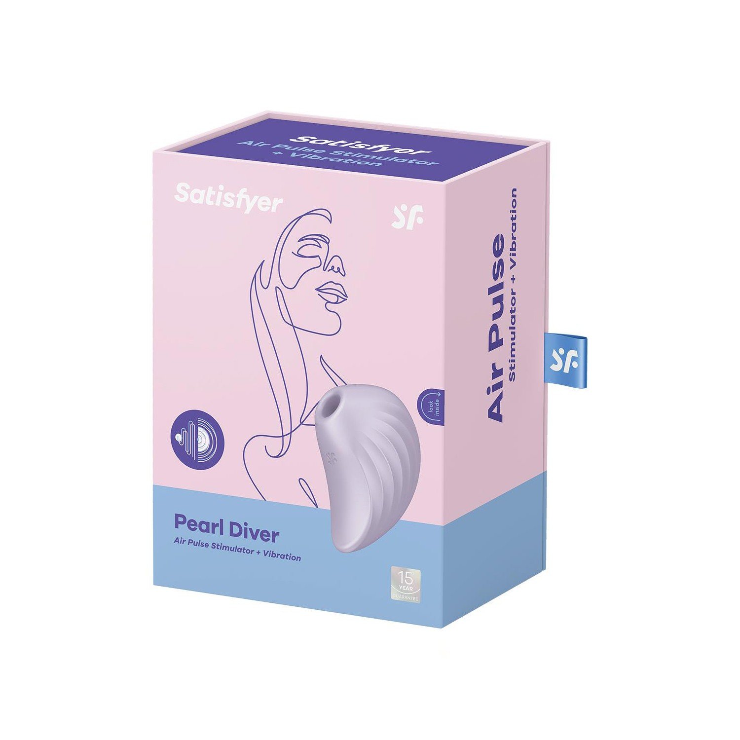 VIBRADOR PEARL DIVER SATISFYER VIOLETA 6 VIBRADOR PEARL DIVER SATISFYER VIOLETA - Image 6