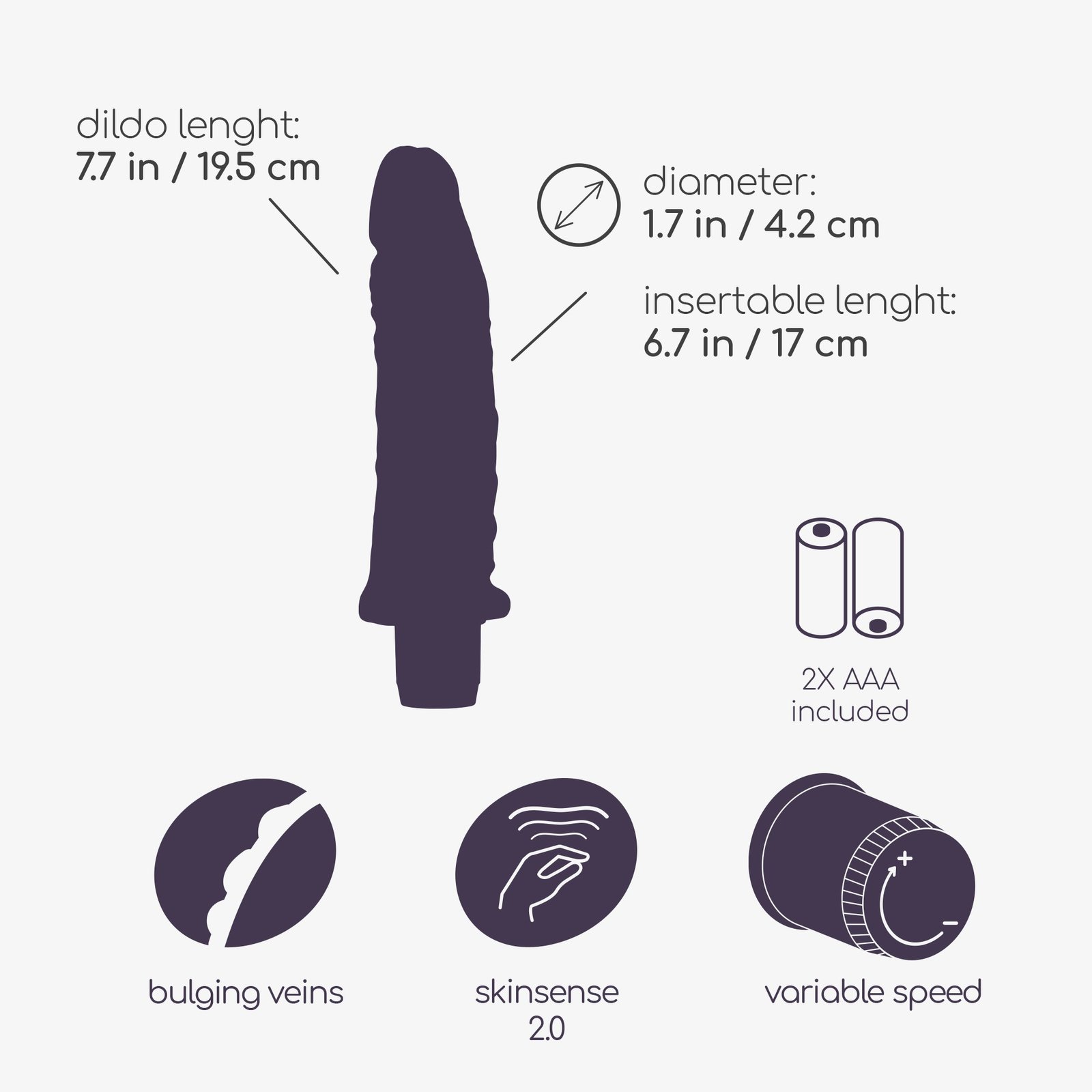 VIBRADOR REALÍSTICO LOVERBOY CRUSHIOUS - Image 7
