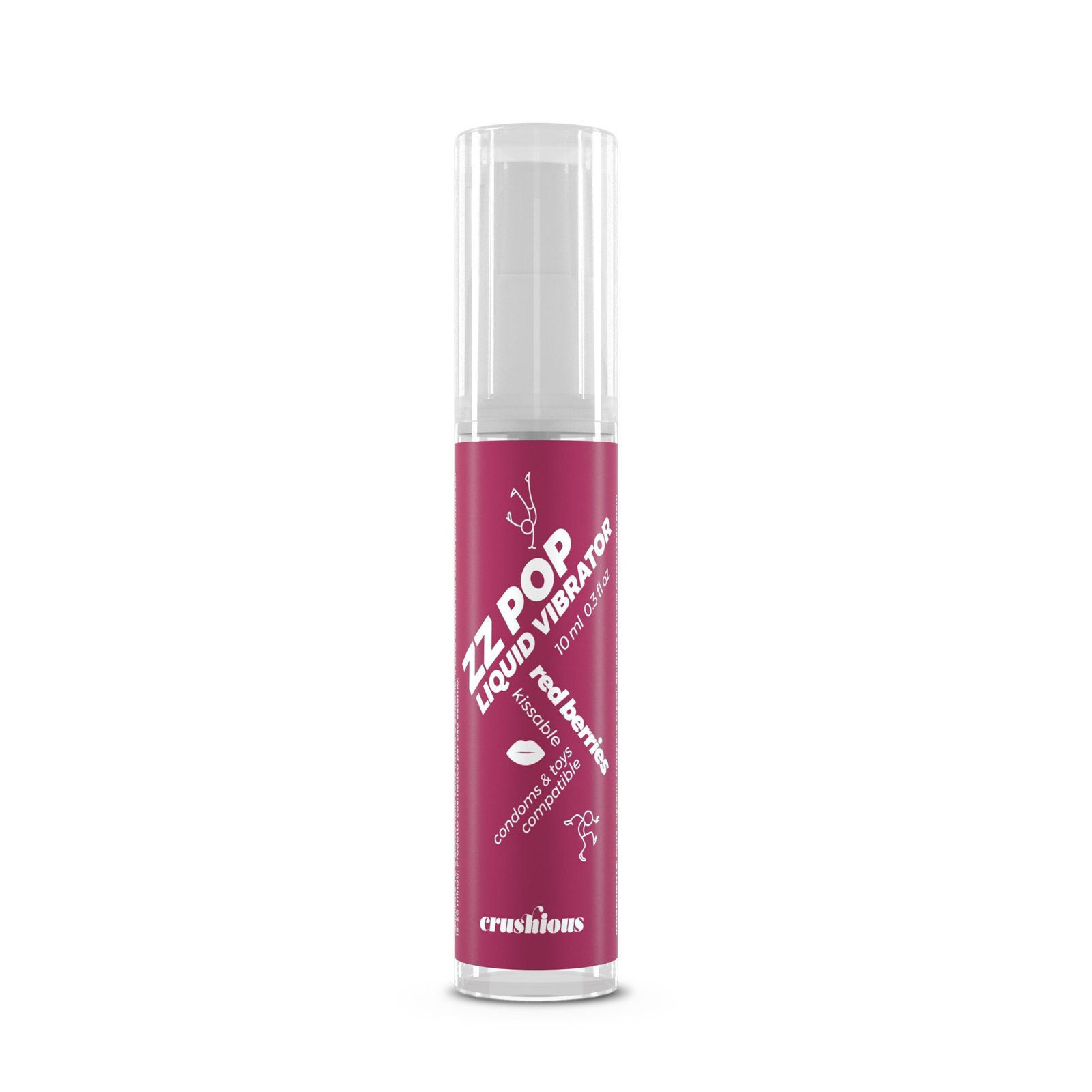 VIBRADOR LÍQUIDO ZZ POP COM AROMA FRUTOS VERMELHOS 10ML CRUSHIOUS 3 VIBRADOR LÍQUIDO ZZ POP COM AROMA FRUTOS VERMELHOS 10ML CRUSHIOUS - Image 3