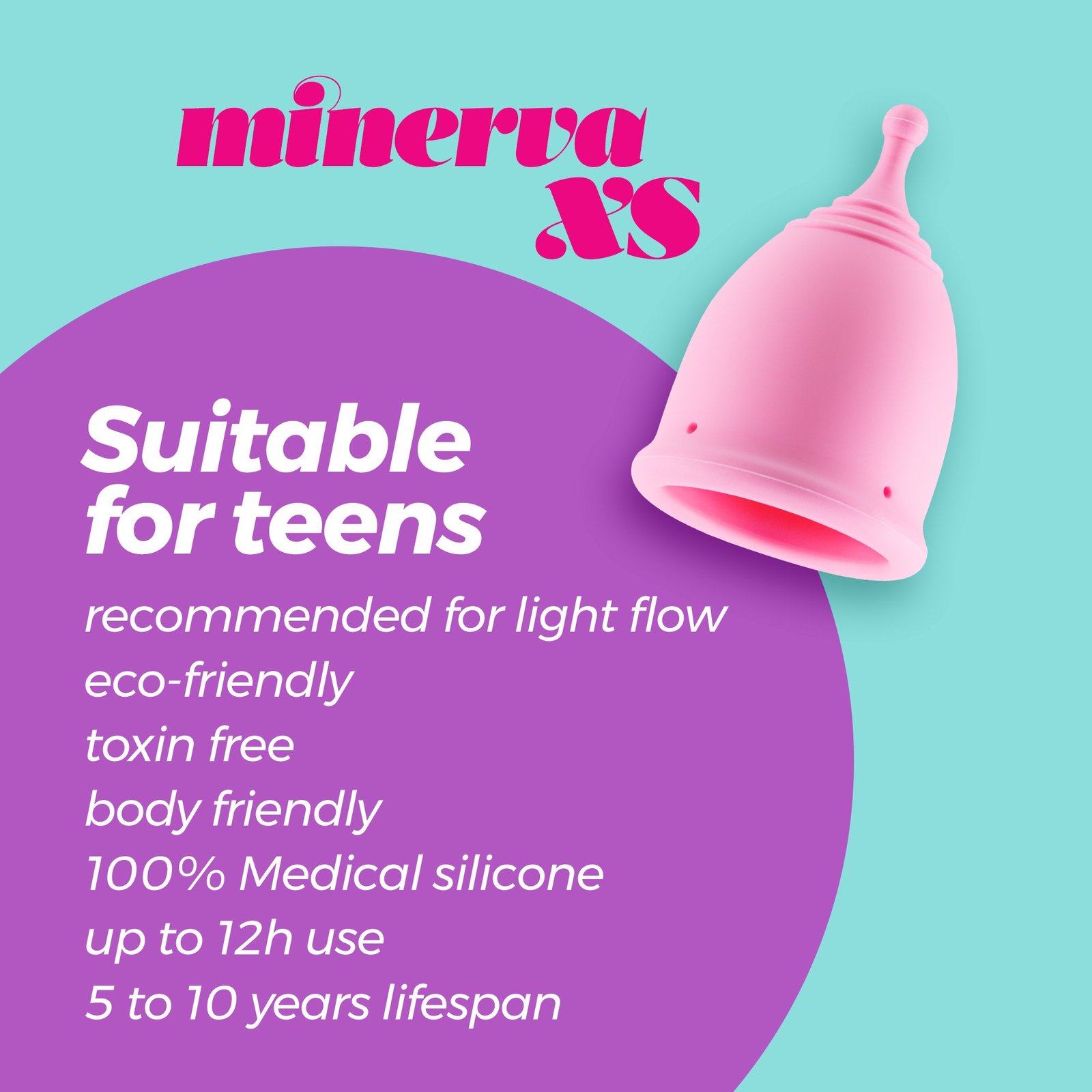 COPO MENSTRUAL MINERVA XS COM BOLSA E LIMPADOR DE BRINQUEDOS 150 ML CRUSHIOUS 11 COPO MENSTRUAL MINERVA XS COM BOLSA E LIMPADOR DE BRINQUEDOS 150 ML CRUSHIOUS - Image 11