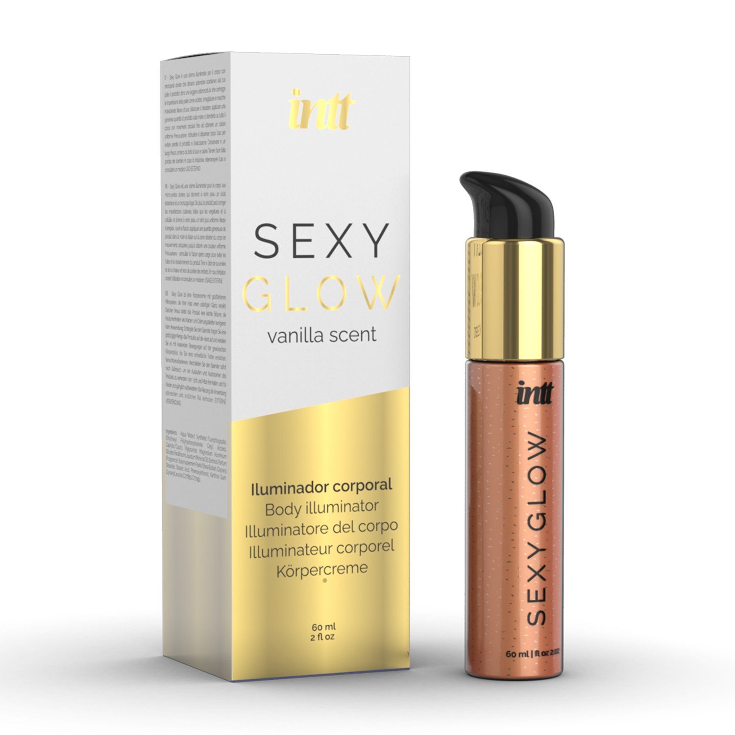 CREME DE CORPO ILUMINADOR SEXY GLOW INTT 60ML 1 CREME DE CORPO ILUMINADOR SEXY GLOW INTT 60ML