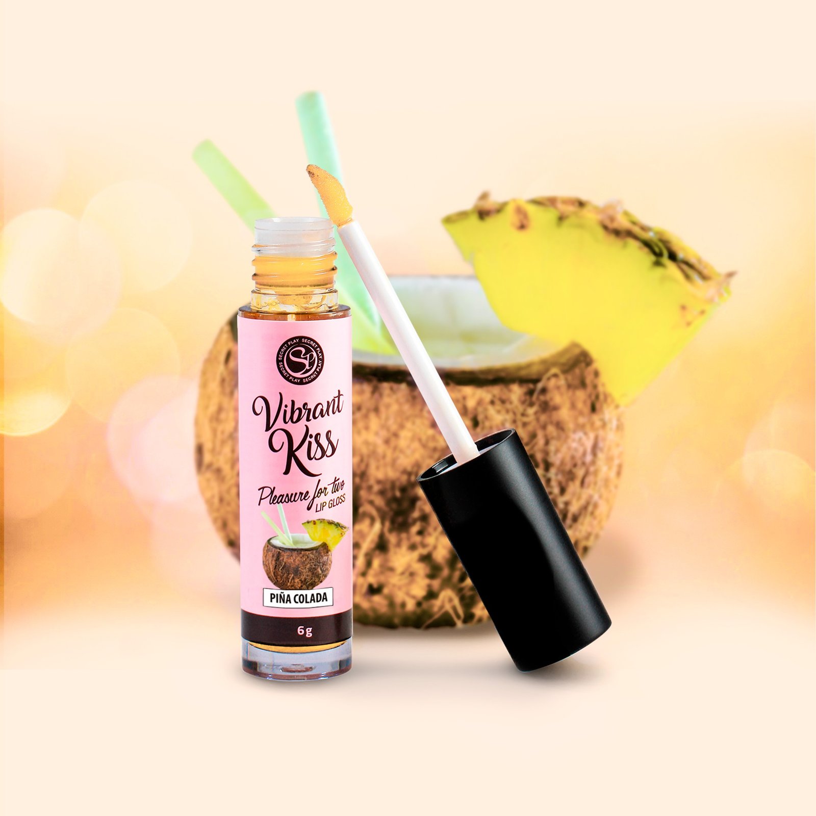 LIP GLOSS DE PIÑA COLADA VIBRANT KISS 6GR 5 LIP GLOSS DE PIÑA COLADA VIBRANT KISS 6GR - Image 5