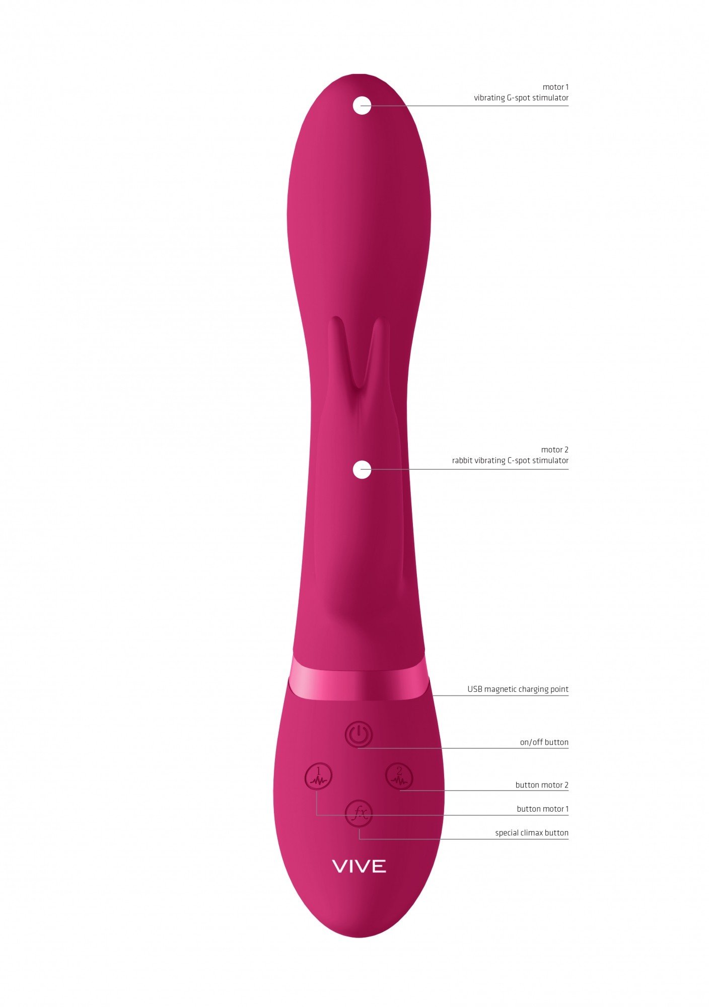 TESTER VIBRADOR ZOSIA VIVE ROSA - Image 3