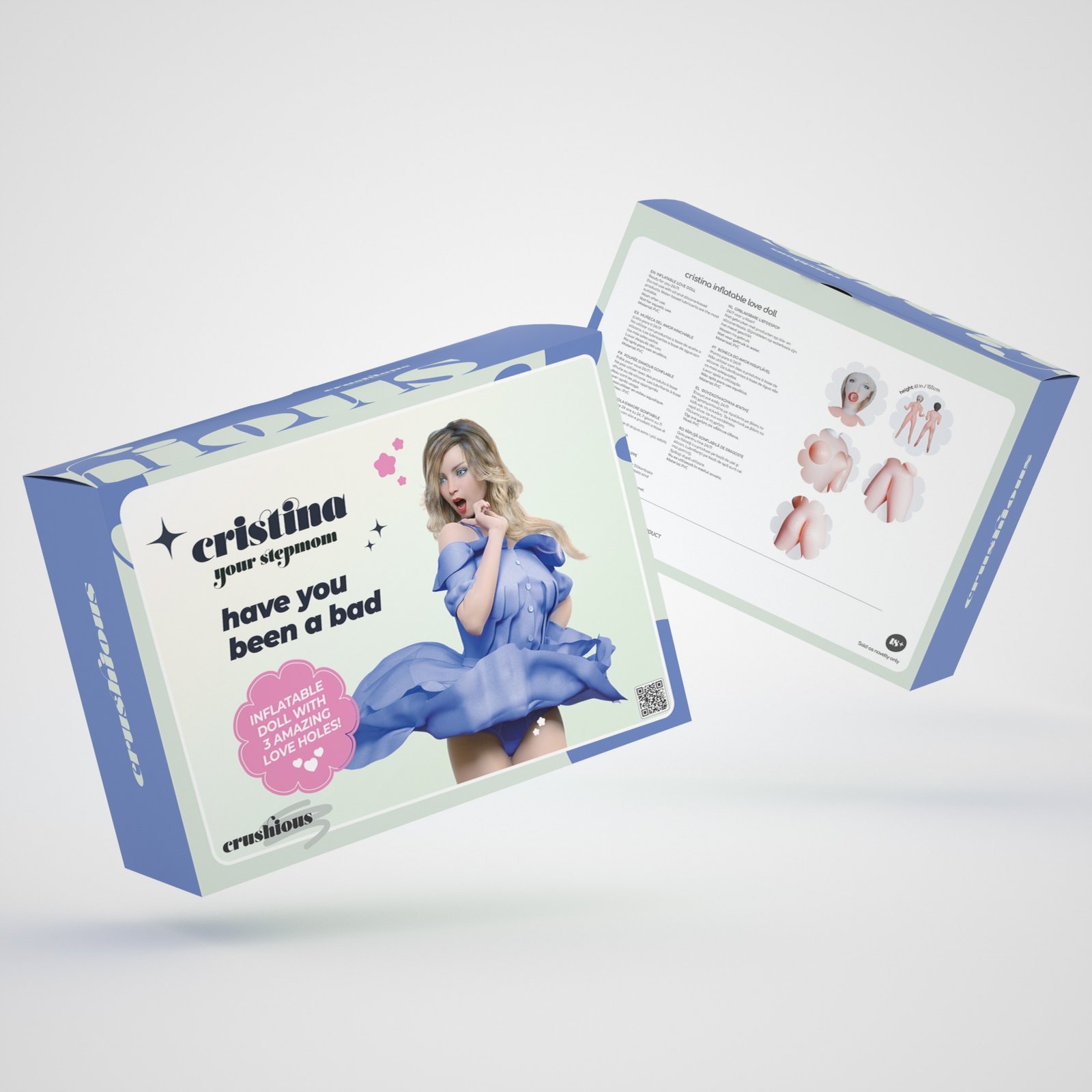 CRISTINA A MADRASTA BONECA INSUFLÁVEL LOIRA CRUSHIOUS - Image 9