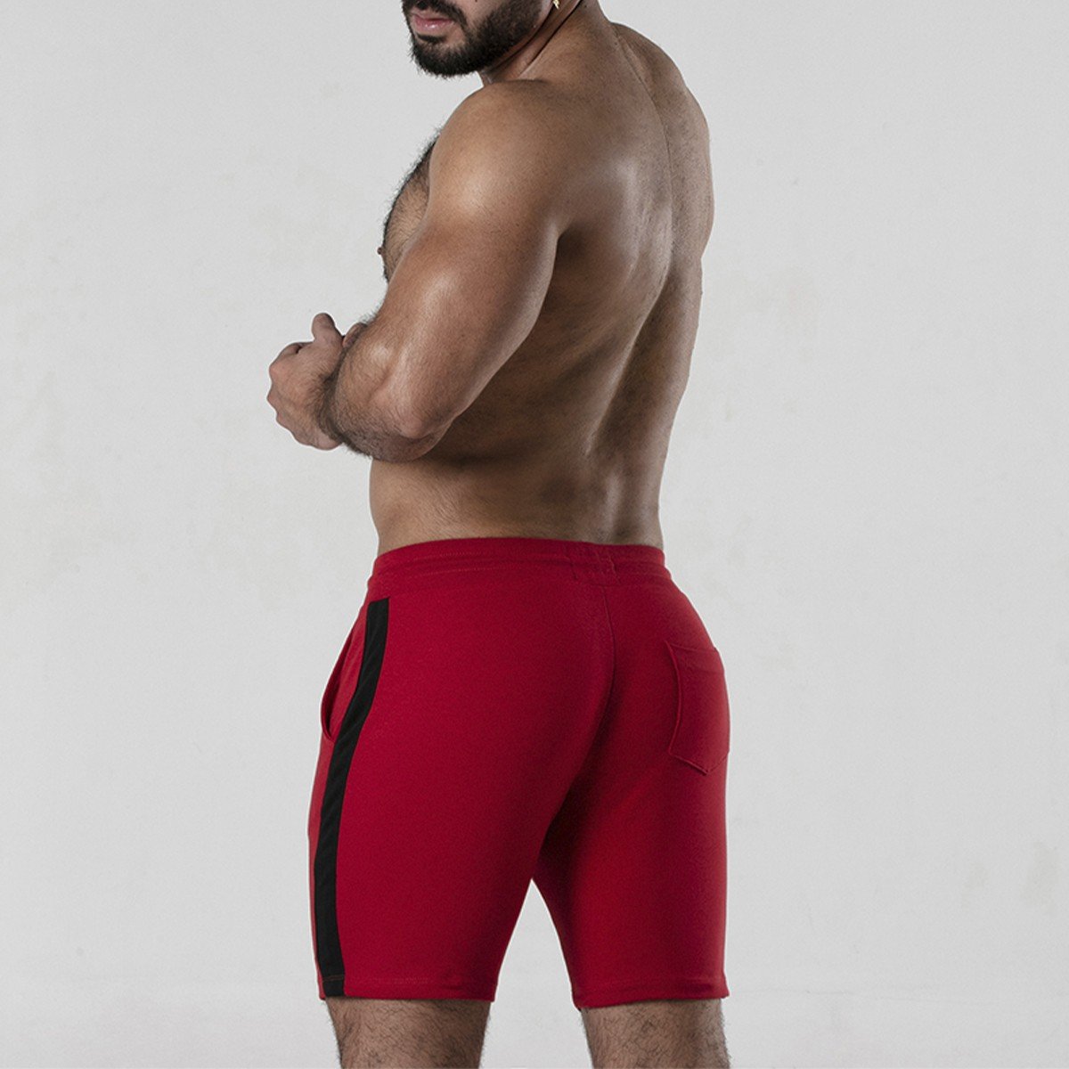 CALÇÃO SIDE STRIP SHORT VERMELHO LOCKER GEAR 16 CALÇÃO SIDE STRIP SHORT VERMELHO LOCKER GEAR