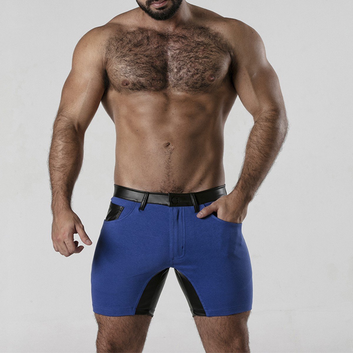 CALÇÃO PERNEIRA 5 POCKET CHAP SHORT AZUL LOCKER GEAR 3 CALÇÃO PERNEIRA 5 POCKET CHAP SHORT AZUL LOCKER GEAR - Image 3