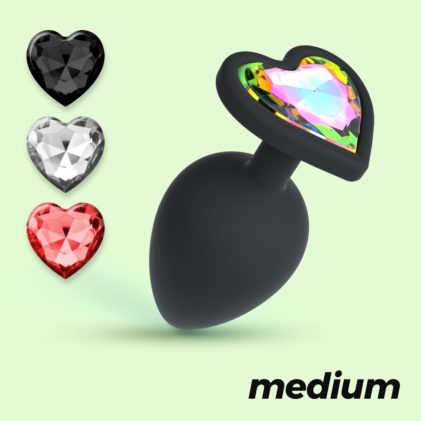 CUORE PLUG ANAL MÉDIO COM 4 JOIAS INTERCAMBIÁVEIS CRUSHIOUS 11 CUORE PLUG ANAL MÉDIO COM 4 JOIAS INTERCAMBIÁVEIS CRUSHIOUS - Image 11
