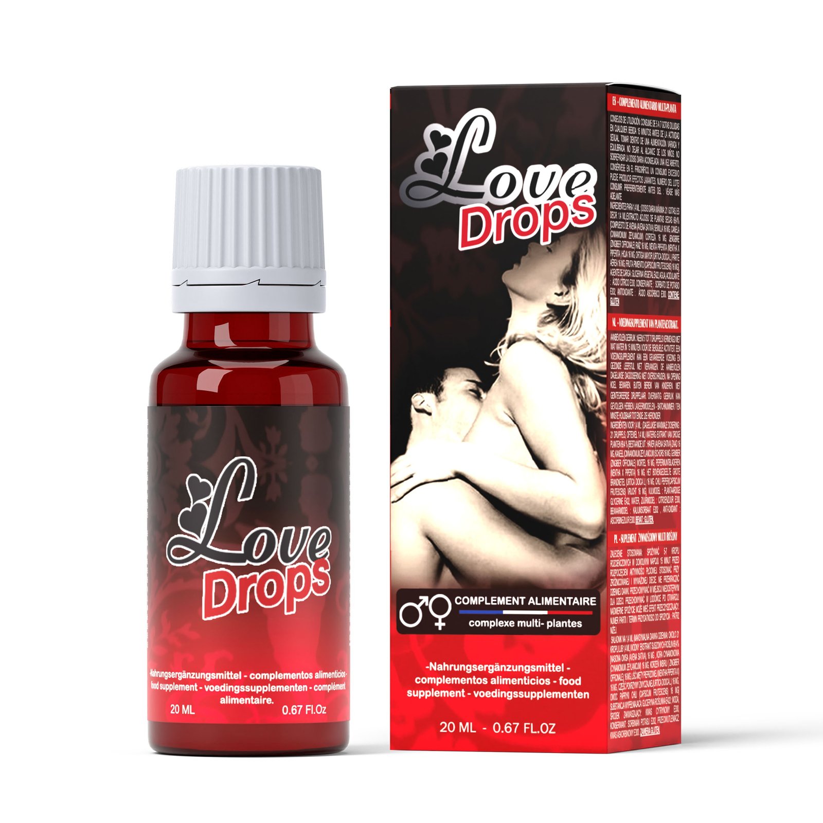 GOTAS LOVE DROPS 20ML 12 GOTAS LOVE DROPS 20ML