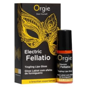 GLOSS COM EFEITO VIBRATÓRIO ELECTRIC FELLATIO 10ML ORGIE