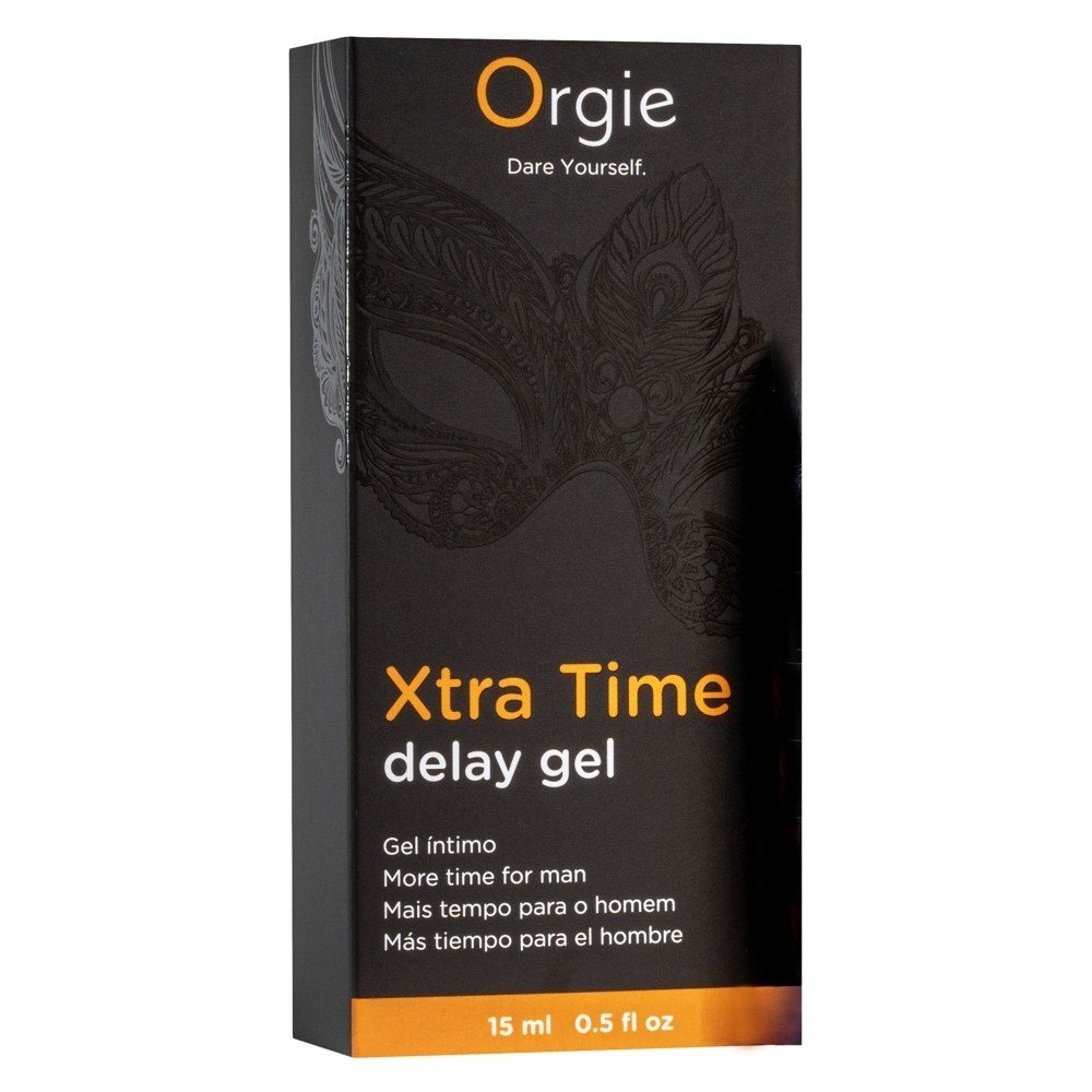 GEL RETARDANTE XTRA TIME 15ML ORGIE 8 GEL RETARDANTE XTRA TIME 15ML ORGIE