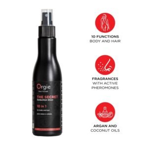 LOÇÃO HIDRATANTE PARA CORPO E CABELO THE SECRET SEDUCTION ELIXIR 200ML ORGIE