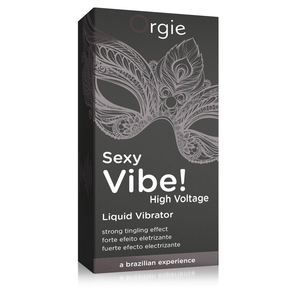 GEL COM VIBRAÇÃO SEXY VIBE HIGH VOLTAGE 15ML ORGIE