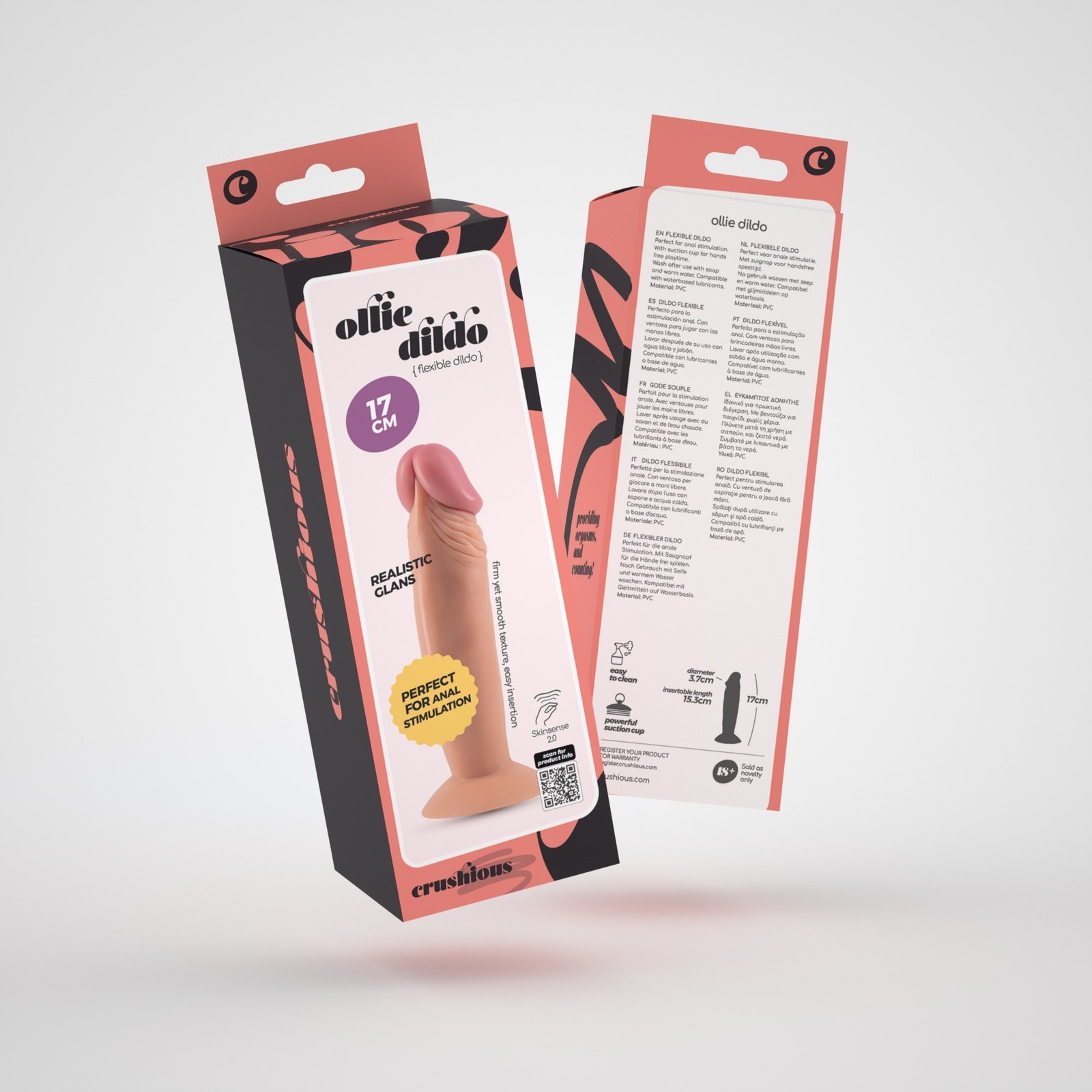 DILDO OLLIE 6,7" CRUSHIOUS 8 DILDO OLLIE 6,7" CRUSHIOUS - Image 8