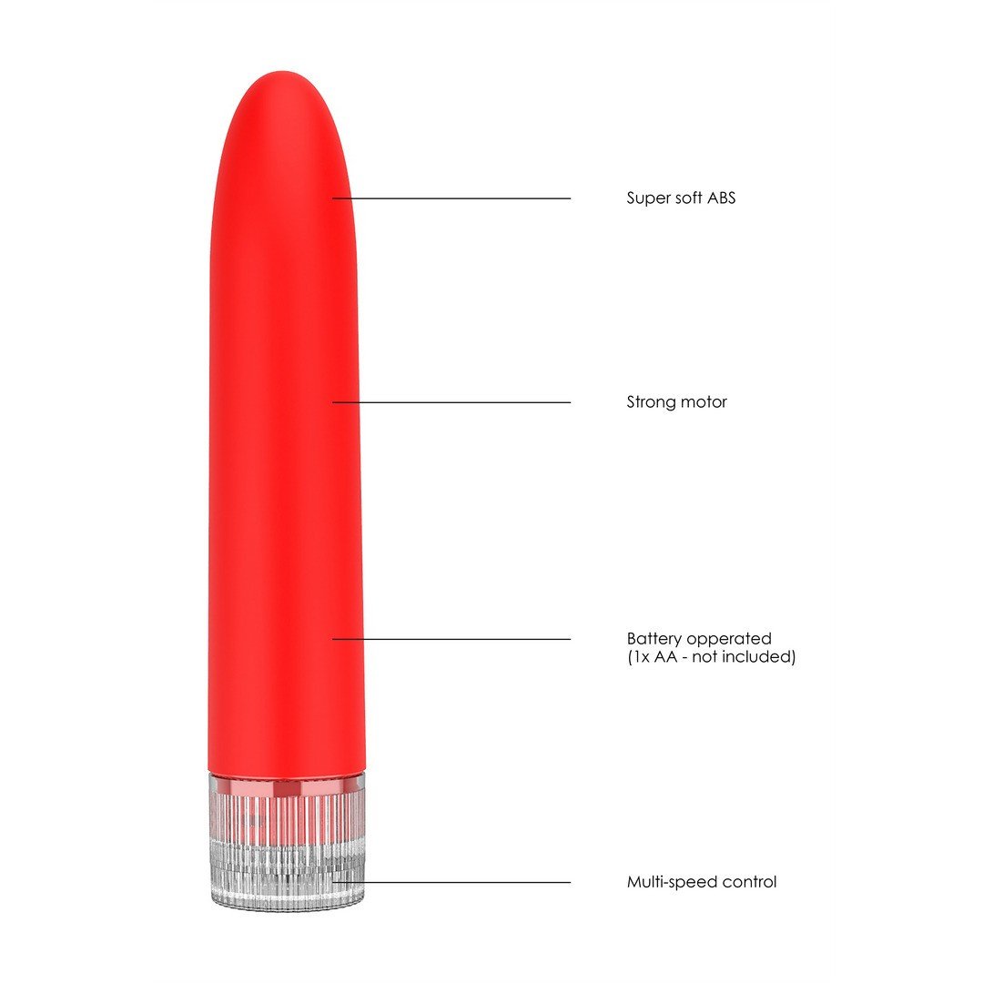 VIBRADOR ELENI LUMINOUS NEON COLLECTION VERMELHO 5 VIBRADOR ELENI LUMINOUS NEON COLLECTION VERMELHO - Image 5