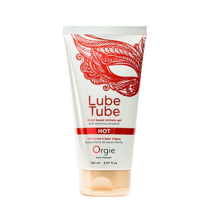 LUBRIFICANTE À BASE DE ÁGUA COM EFEITO DE AQUECIMENTO LUBE TUBE 150ML ORGIE - Image 8