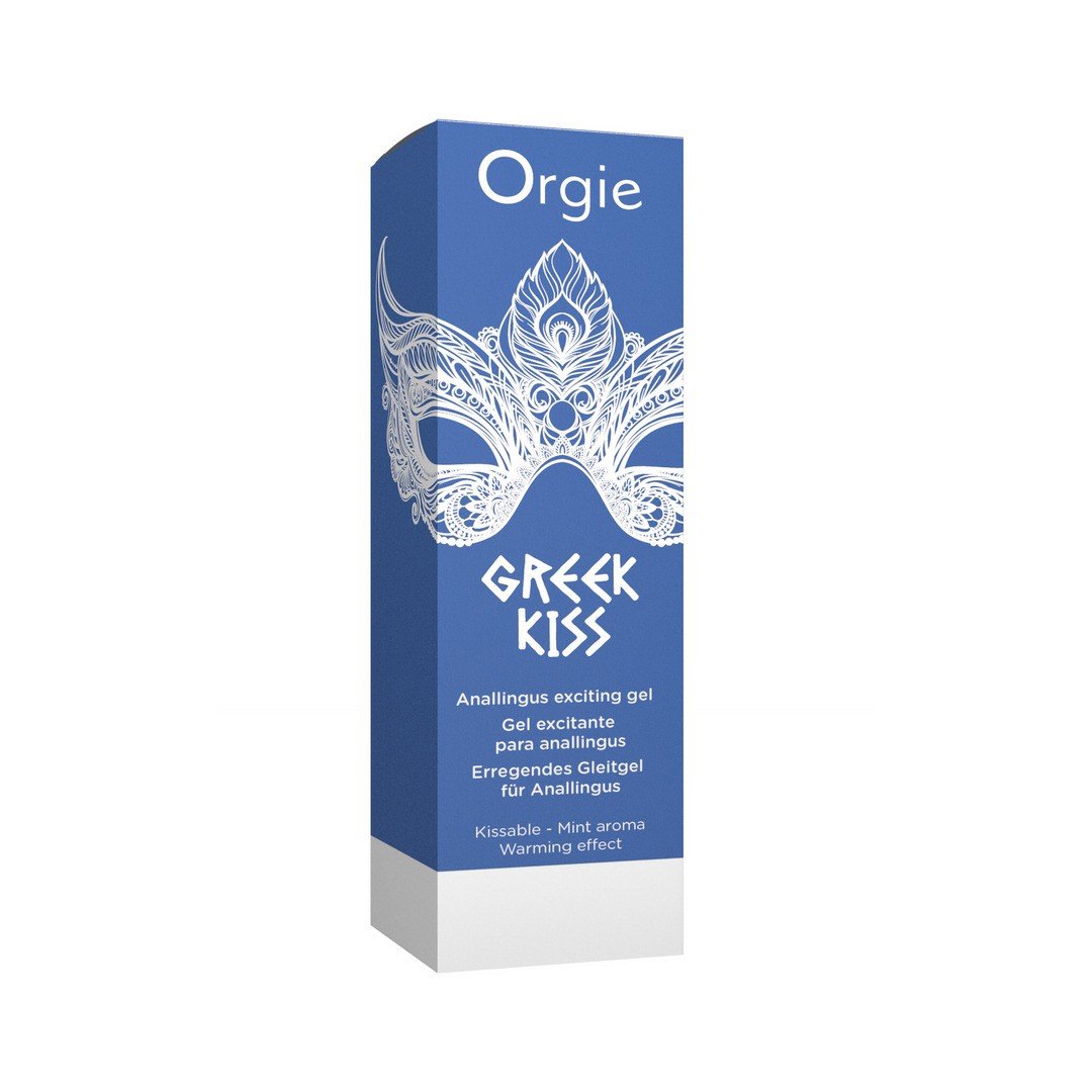 GEL DE MASSAGEM ANAL COM EFEITO CALOR GREEK KISS 50ML ORGIE
