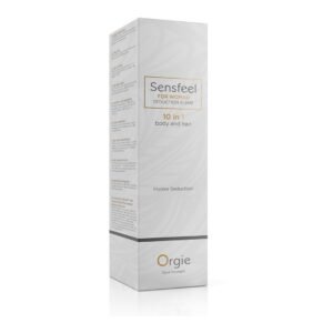 LOÇÃO 10 EM 1 PARA CORPO E CABELO COM FEROMONAS SENSFEEL FOR WOMAN 100ML ORGIE