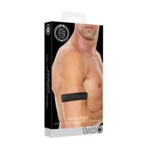 FAIXA DE BRAÇO EM NEOPRENE PRETA OUCH!
