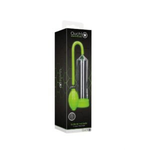BOMBA PARA O PÉNIS FLUORESCENTE CLASSIC PUMP GLOW IN THE DARK OUCH!